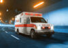 BURIED ALIVE—12-Year-Old’s Thanksgiving Nightmare Ambulance driving through a brightly lit tunnel.