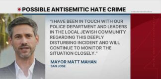 San Jose antisemitic attack investigated as hate crime — suspects charged
