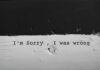 Im sorry, I was wrong text on wall.