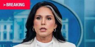 BREAKING: DNI Director Tulsi Gabbard is resigning, citing husband's health