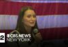 Cait Conley addresses supporters after winning NY-17 Democratic primary