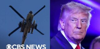 Trump says Iran shot down U.S. Apache helicopter, crew rescued by sea drone