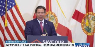 Florida Governor Ron DeSantis unveils plan to eliminate property taxes for many