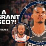 Victor Wembanyama WON’T receive a flagrant foul for play vs. Jalen Brunson in Game 3!? 👀 | Get Up