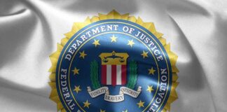 FBI seal on a textured background
