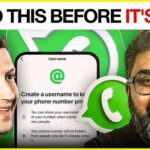 Meta’s Username Flip Sparks Impersonation Fears ALERT: WhatsApp's Biggest Privacy Shift Ends Phone Number Era