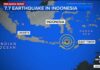 7.7 Quake Sparks Tsunami Alert in Indonesia Magnitude 7.7 earthquake strikes off Indonesia coast, tsunami warning issued