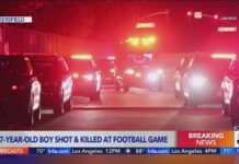 Teen Arrested After Fatal Shooting at California Football Game Chaos ensues after fatal shooting at California high school football game; gunfire also reported at