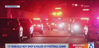 Chaos ensues after fatal shooting at California high school football game; gunfire also reported at