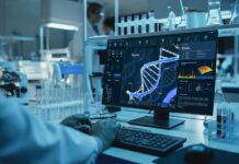 U.S. Labels Italian Tech Group a Terrorist Entity Scientist analyzing DNA model on computer in laboratory