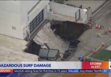 Massive Malibu Sinkhole Ignites Gas Scare Driveway collapses at Malibu home amid coastal erosion issues