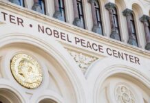 Unusual Science Earns Recognition at 2026 Ig Nobel Awards Nobel Peace Center facade with arched windows and gold medallion